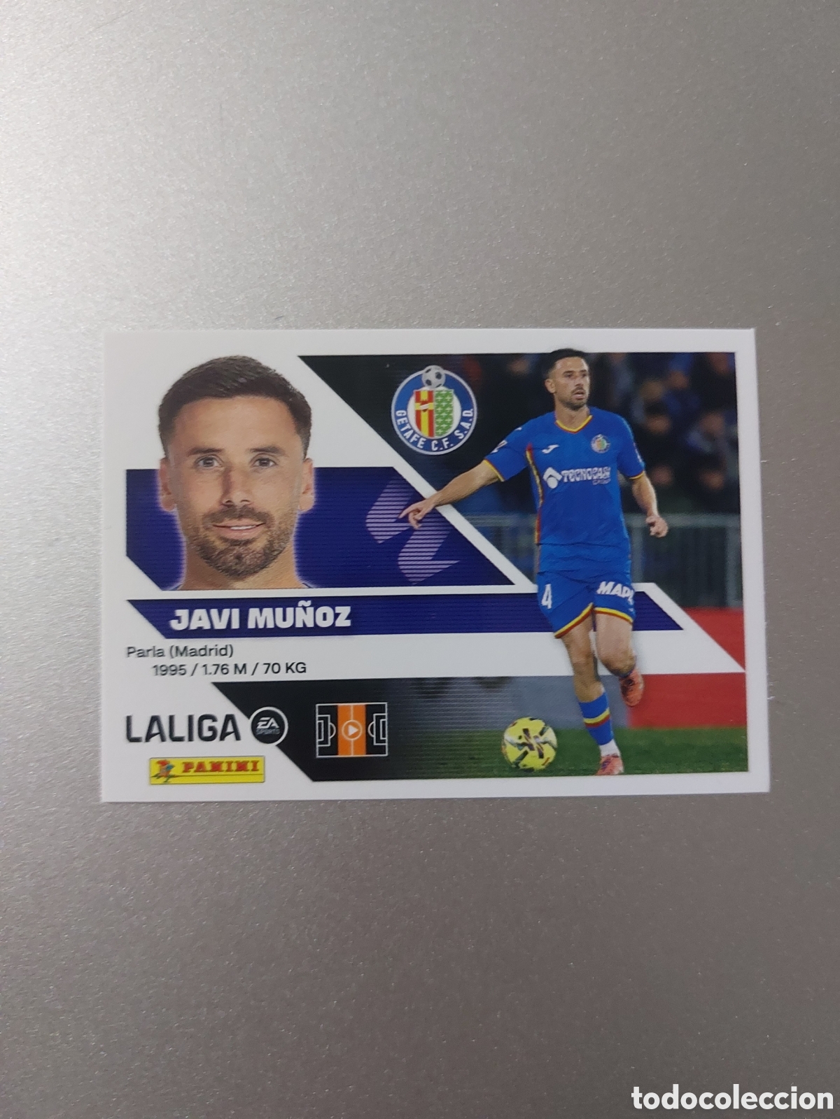 Fu&szlig;ball-Sticker: 12 JAVI MU&Ntilde;OZ GETAFE PANINI LIGA ESTE 26 27 2026 2027