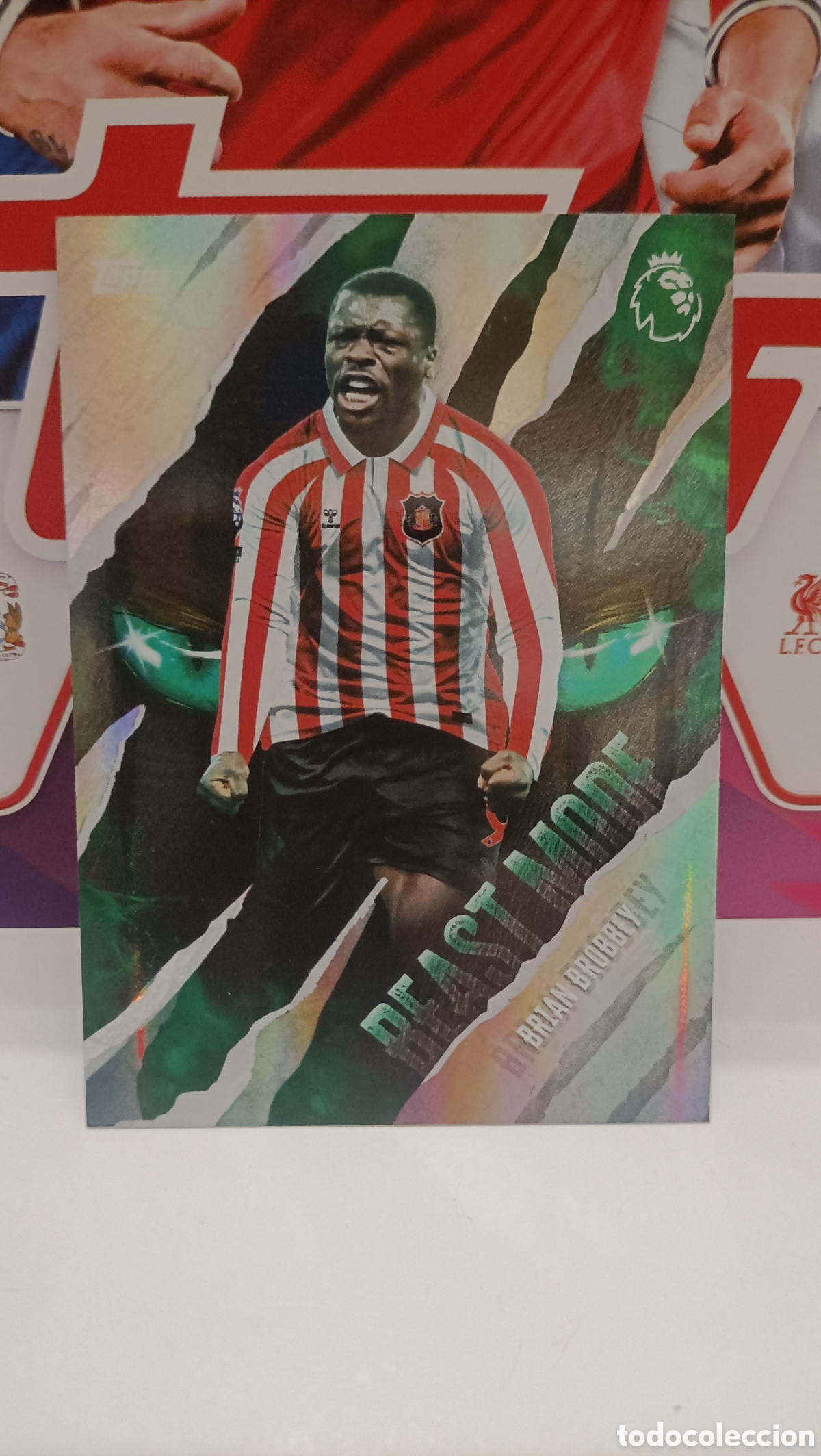 Fu&szlig;ball-Sticker: Brobbey ( Sunderland) Beast Mode Topps Premier League 26/27