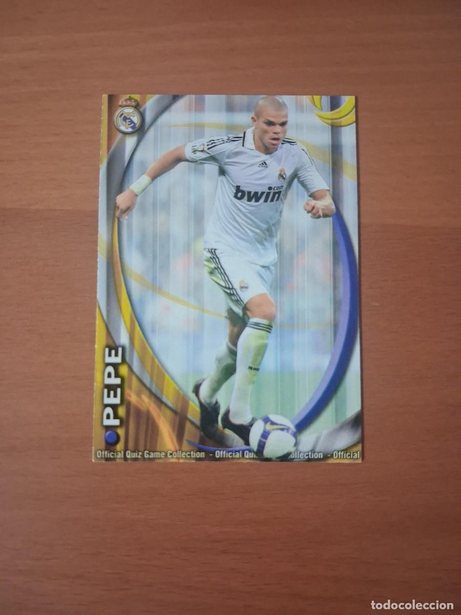 Fu&szlig;ball-Sticker: Mundicromo Official Quiz Game Collection 2010 2011 Real Madrid CF 34 Pepe
