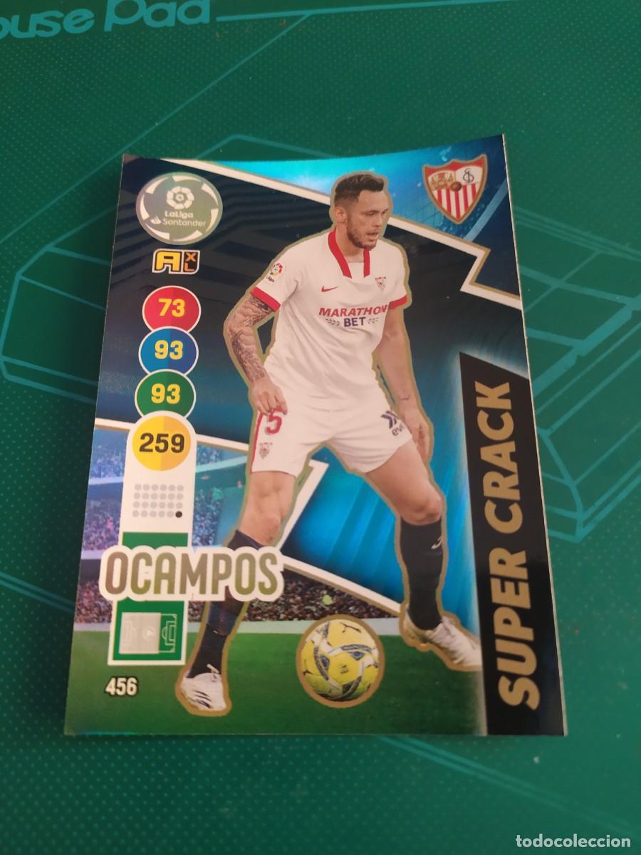 Fu&szlig;ball-Sticker: 1 CROMO FICHA PANINI ADRENALYN 20-21 2020-2021 SEVILLA C.F 456 OCAMPOS ( SUPER CRACK