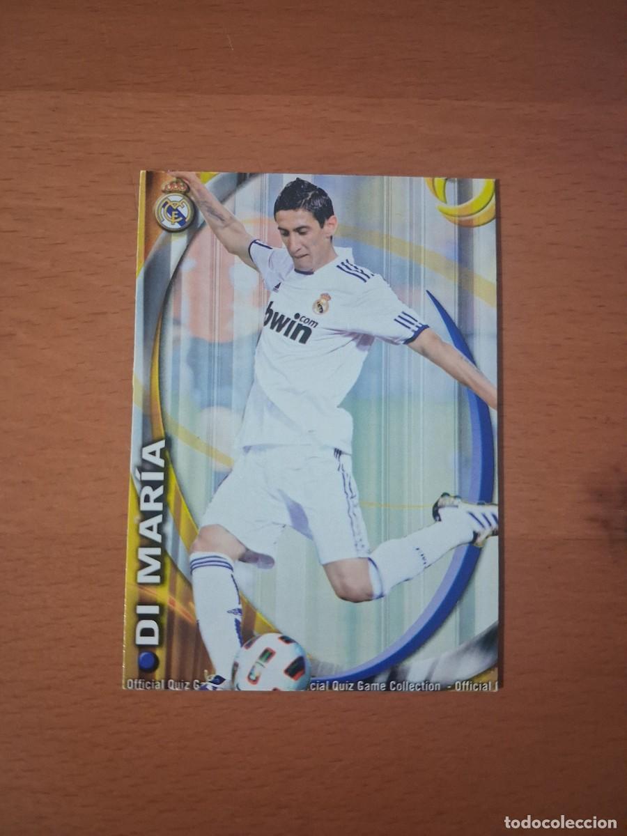 Fu&szlig;ball-Sticker: Mundicromo Official Quiz Game Collection 2010 2011 Real Madrid CF 46 Di Maria
