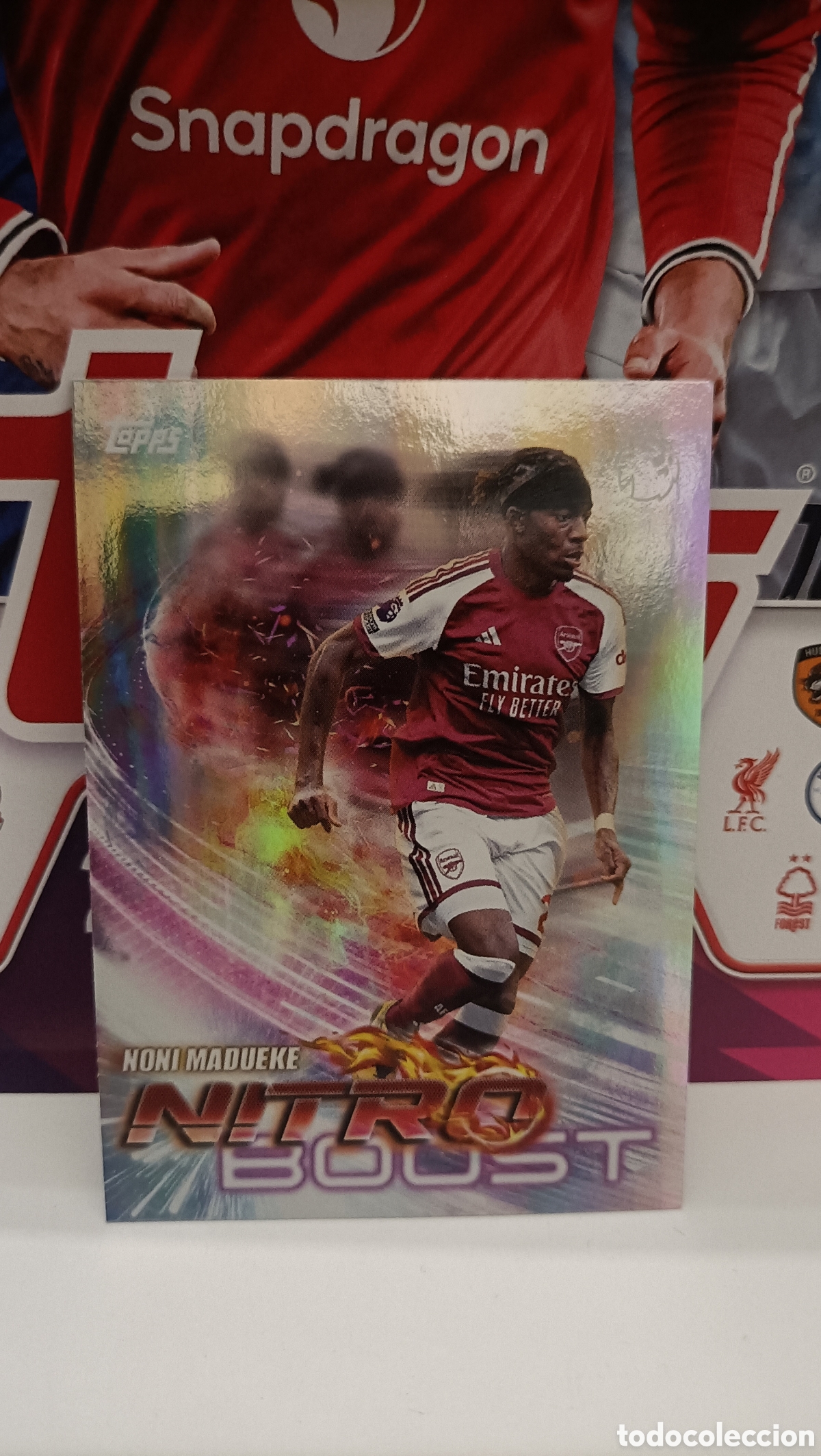 Fu&szlig;ball-Sticker: Madueke ( Arsenal) Nitro Boost Topps Premier League 26/27
