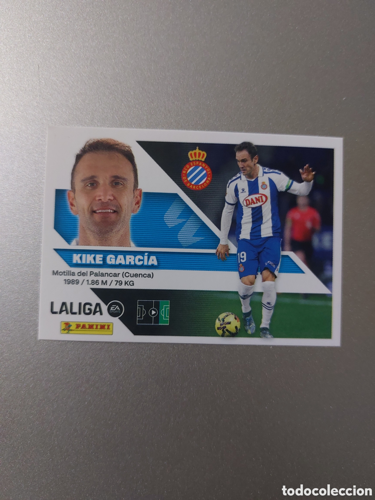 Fu&szlig;ball-Sticker: 19 KIKE GARCIA ESPANYOL PANINI LIGA ESTE 26 27 2026 2027