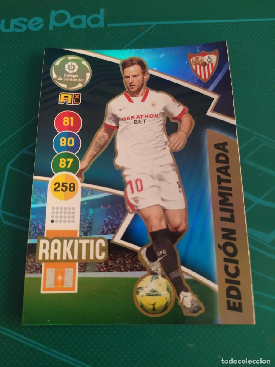 Figurine di Calcio: 1 CROMO FICHA PANINI ADRENALYN 20-21 2020-2021 SEVILLA C.F RAKITIC ( EDICI&Oacute;N LIMITADA