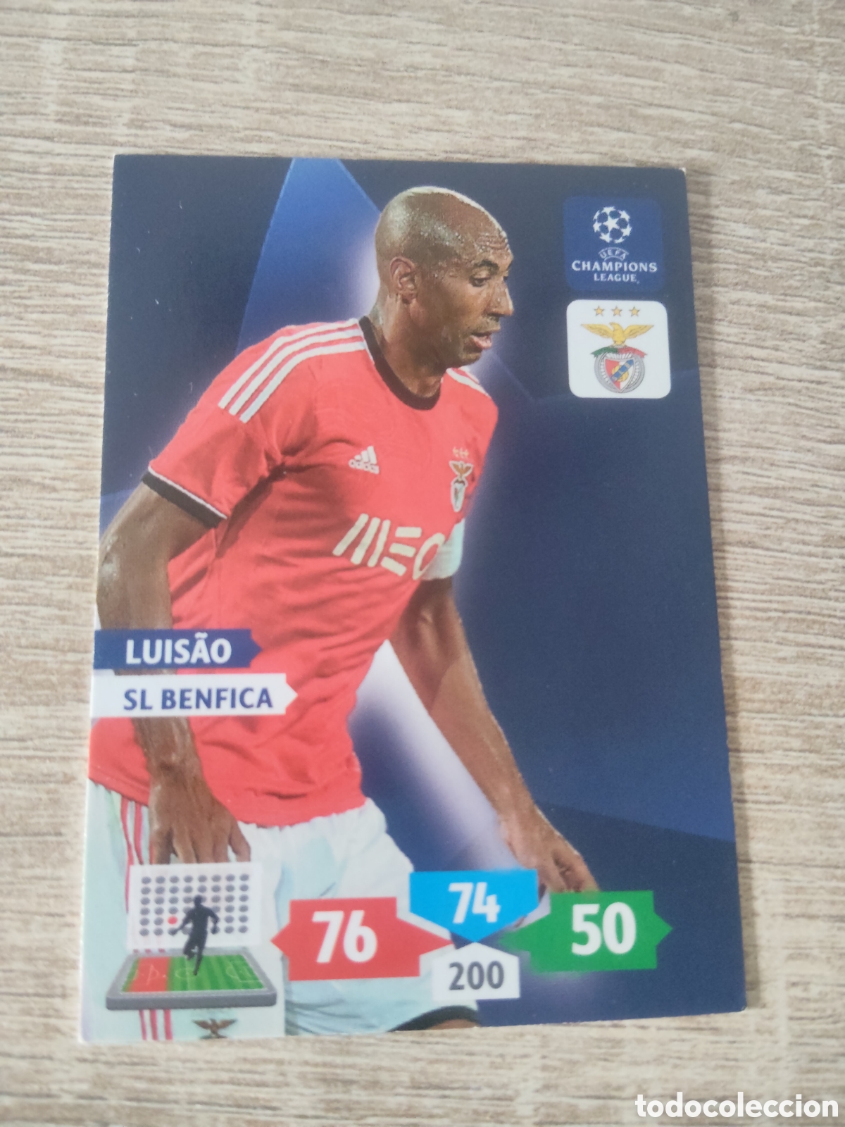 Cromos de Futebol: Panini Adrenalyn champions league 2013 2014 13 14 Luisao Benfica