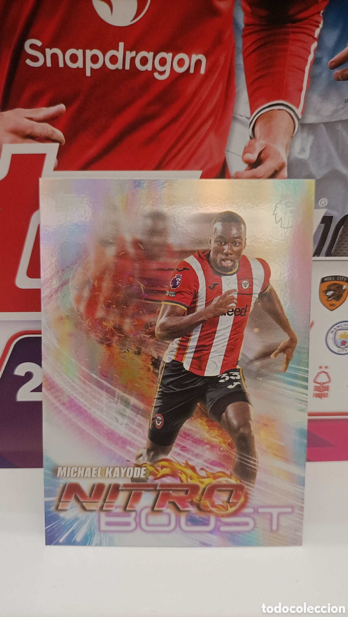 Cromos de Futebol: Kayode (Brentford) Nitro Boost Topps Premier League 26/27