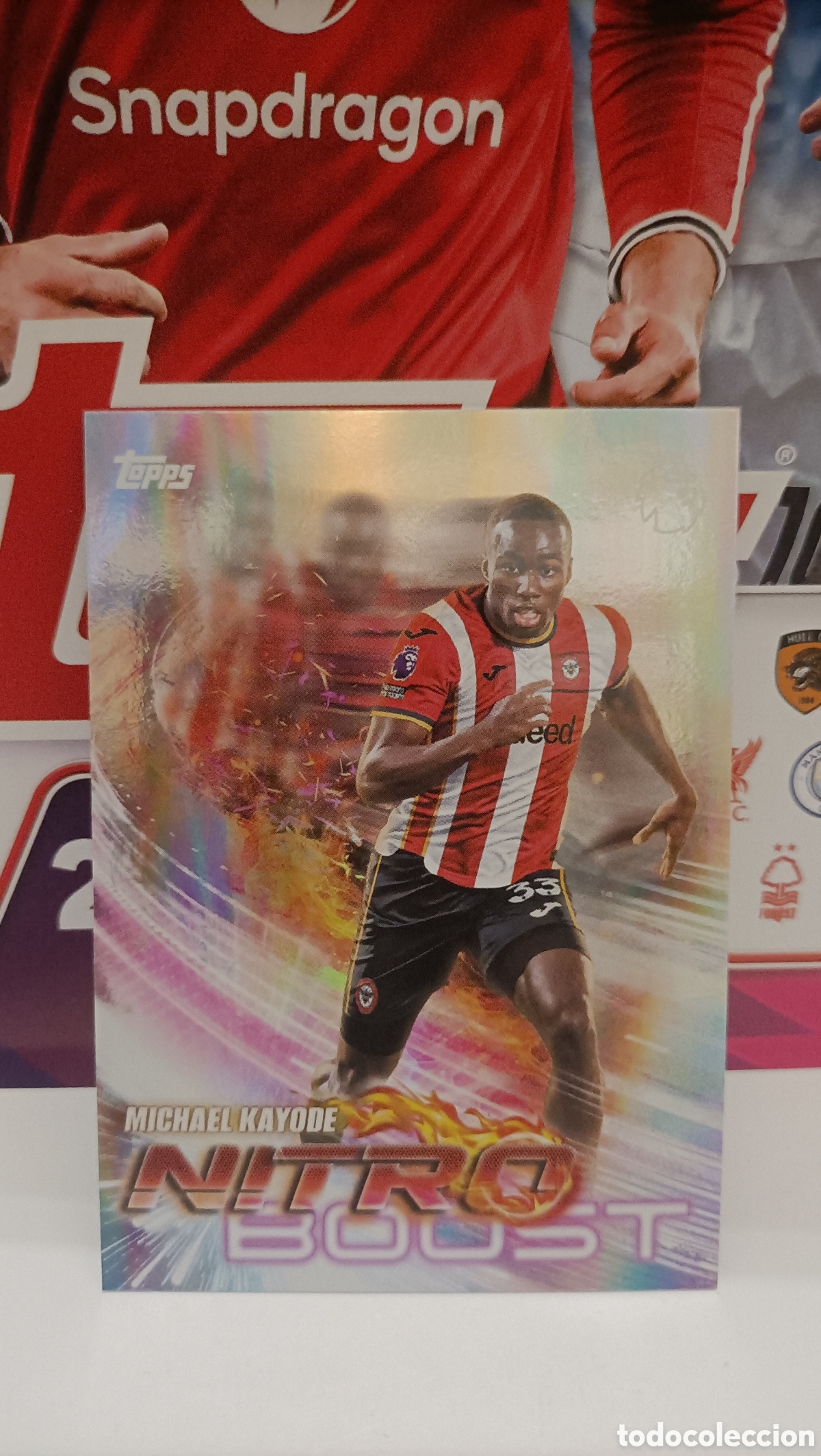 Cromos de Futebol: Kayode ( Brentford) Nitro Boost Topps Premier League 26/27