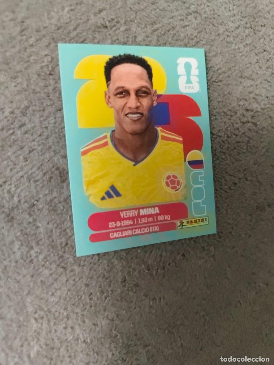 Cromos de Futebol: COL 5 COL5 MUNDIAL 2026 PANINI YERRY MINA COLOMBIA 26 WORLD CUP STICKER PANINI FIFA AAZ
