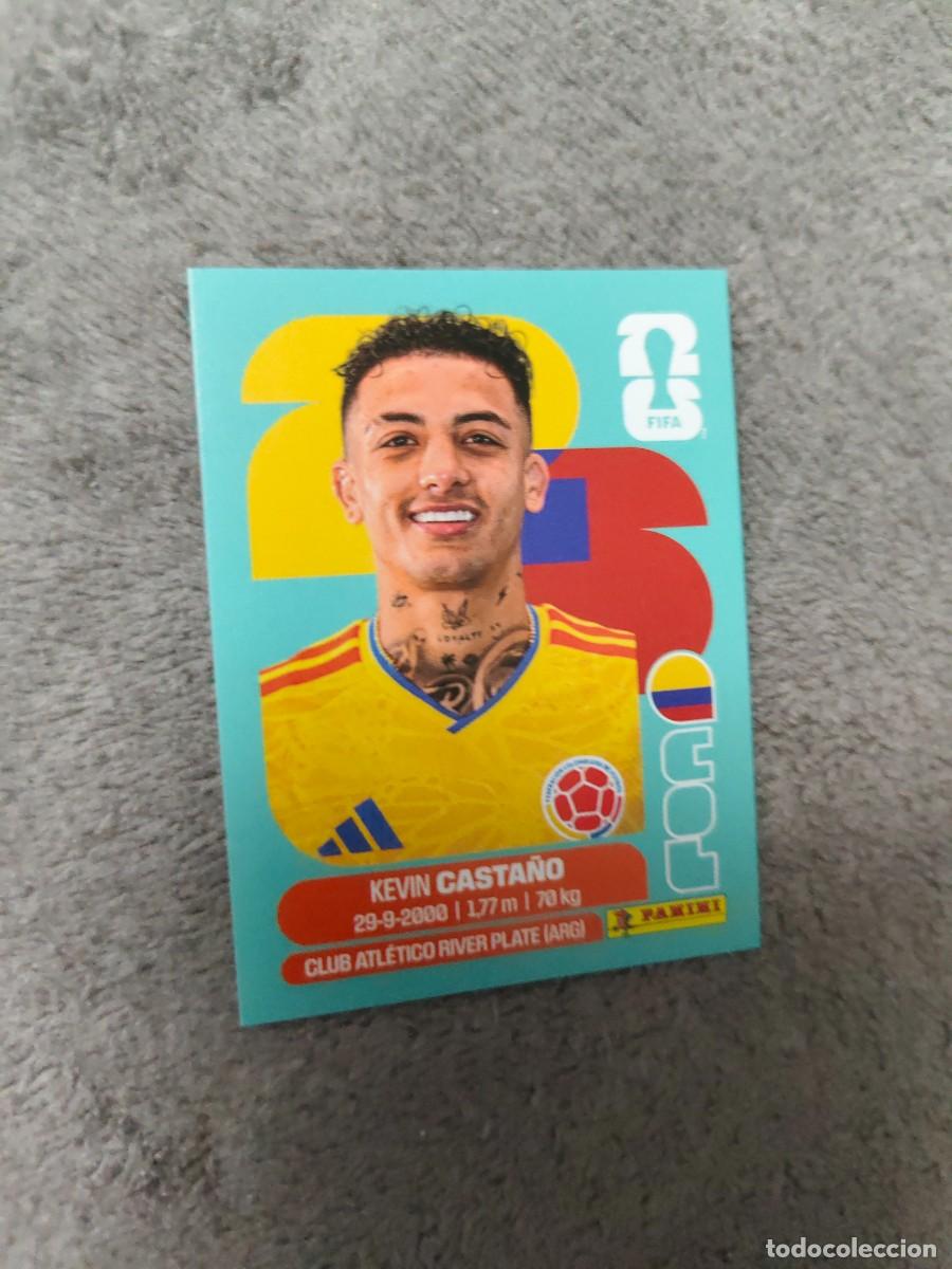 Cromos de Futebol: COL COL11 11 MUNDIAL 2026 PANINI KEVIN CASTA&Ntilde;O COLOMBIA 26 WORLD CUP STICKER PANINI FIFA AAZ