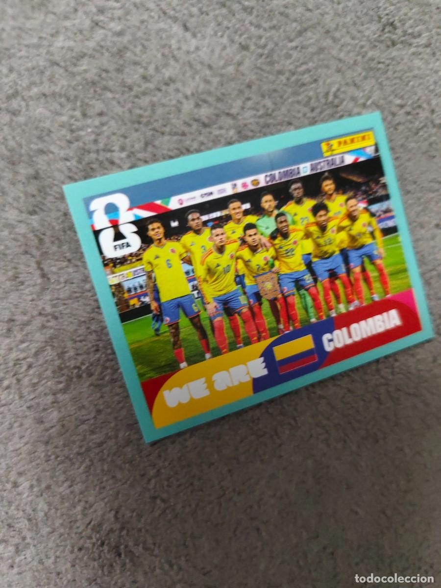 Cromos de Futebol: COL COL13 13 MUNDIAL 2026 PANINI PLANTILLA TEAM COLOMBIA 26 WORLD CUP STICKER PANINI FIFA AAZ