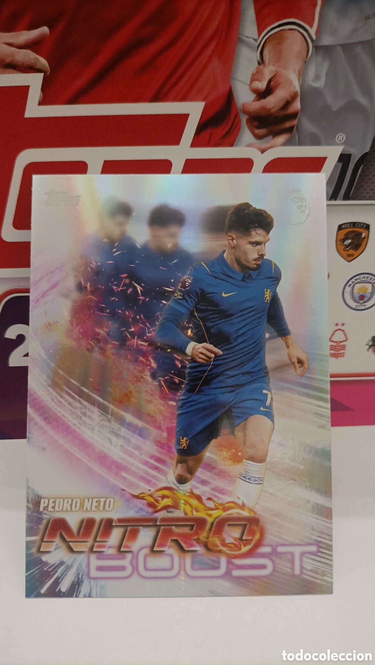 Cromos de Futebol: Pedro Neto (Chelsea) Nitro Boost Topps Premier League 26/27