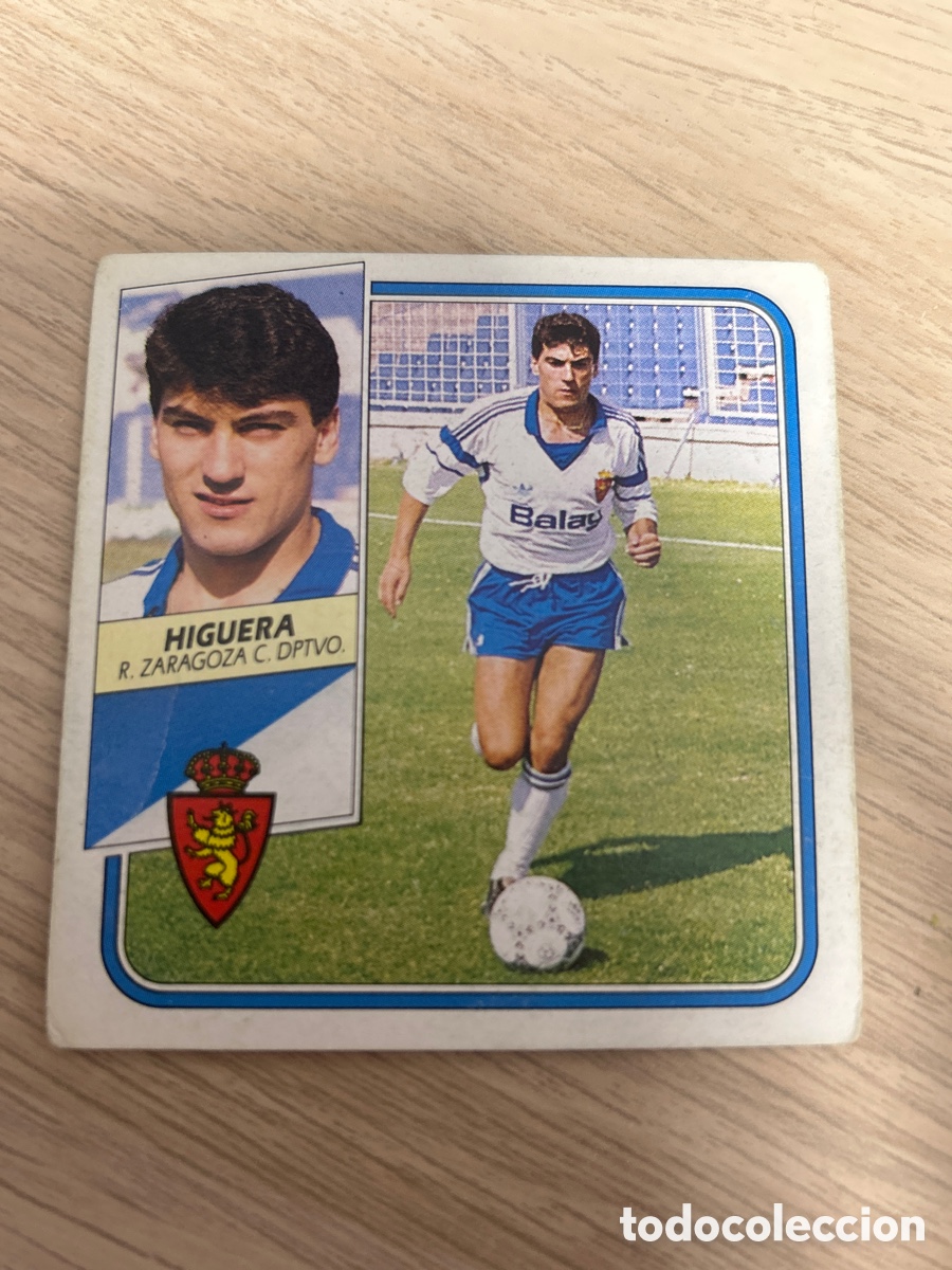 Cromos de Futebol: HIGUERA REAL ZARAGOZA LIGA ESTE 1989 1990 89 90 SIN PEGAR NUNCA PEGADO