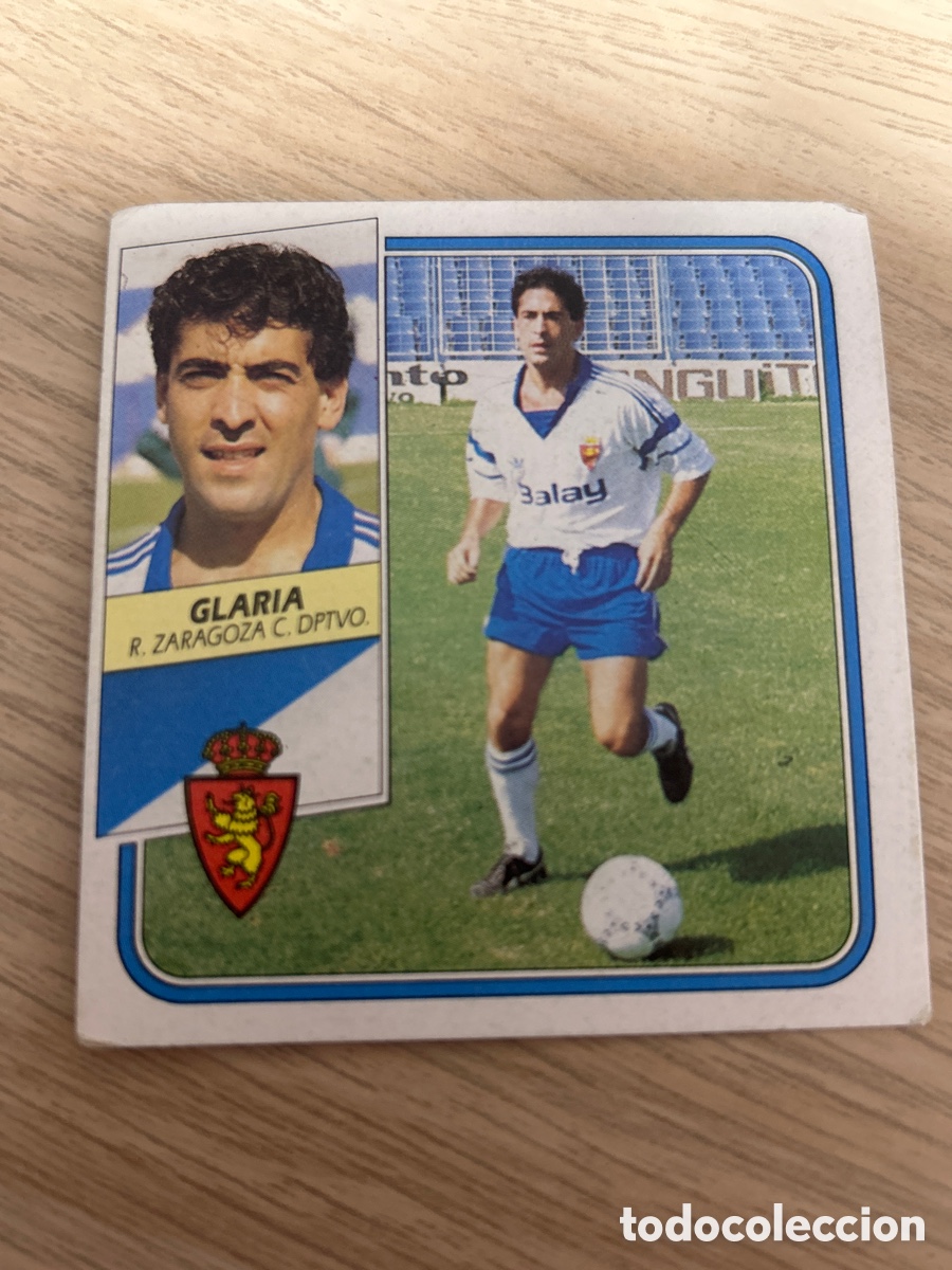 Cromos de Futebol: GLARIA REAL ZARAGOZA LIGA ESTE 1989 1990 89 90 SIN PEGAR NUNCA PEGADO