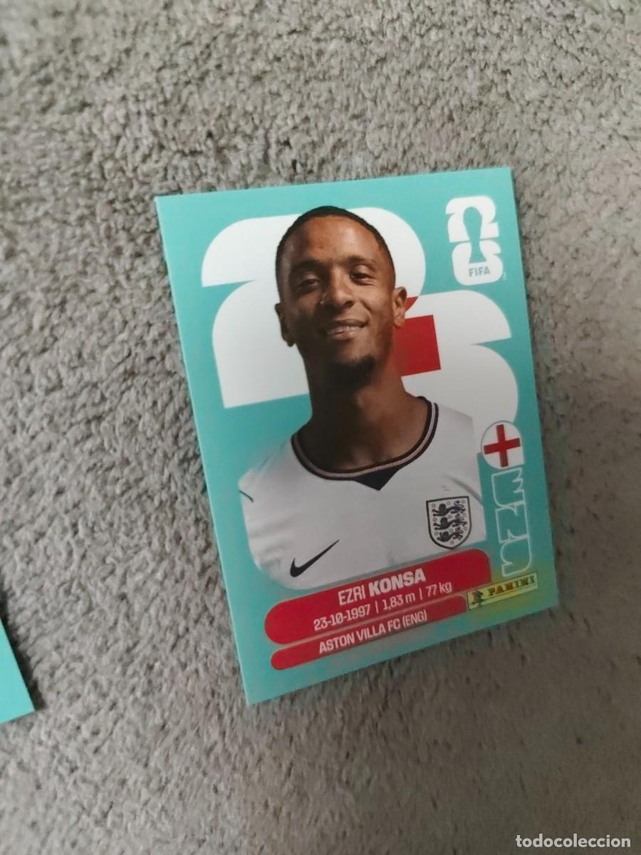Cromos de Futebol: ENG 5 ENG5 MUNDIAL 2026 PANINI EZRI KONSA INGLATERRA 26 WORLD CUP STICKER PANINI FIFA AAZ