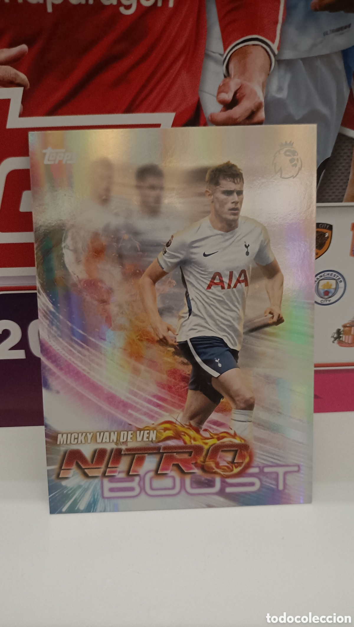 Cromos de Futebol: Van De Ven (Tottenham) Nitro Boost Topps Premier League 26/27