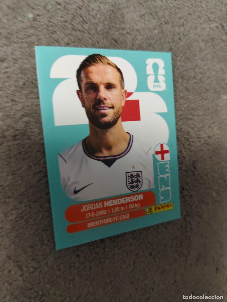 Cartes &agrave; collectionner de Football: ENG 9 ENG9 MUNDIAL 2026 PANINI JORDAN HENDERSON INGLATERRA 26 WORLD CUP STICKER PANINI FIFA AAZ