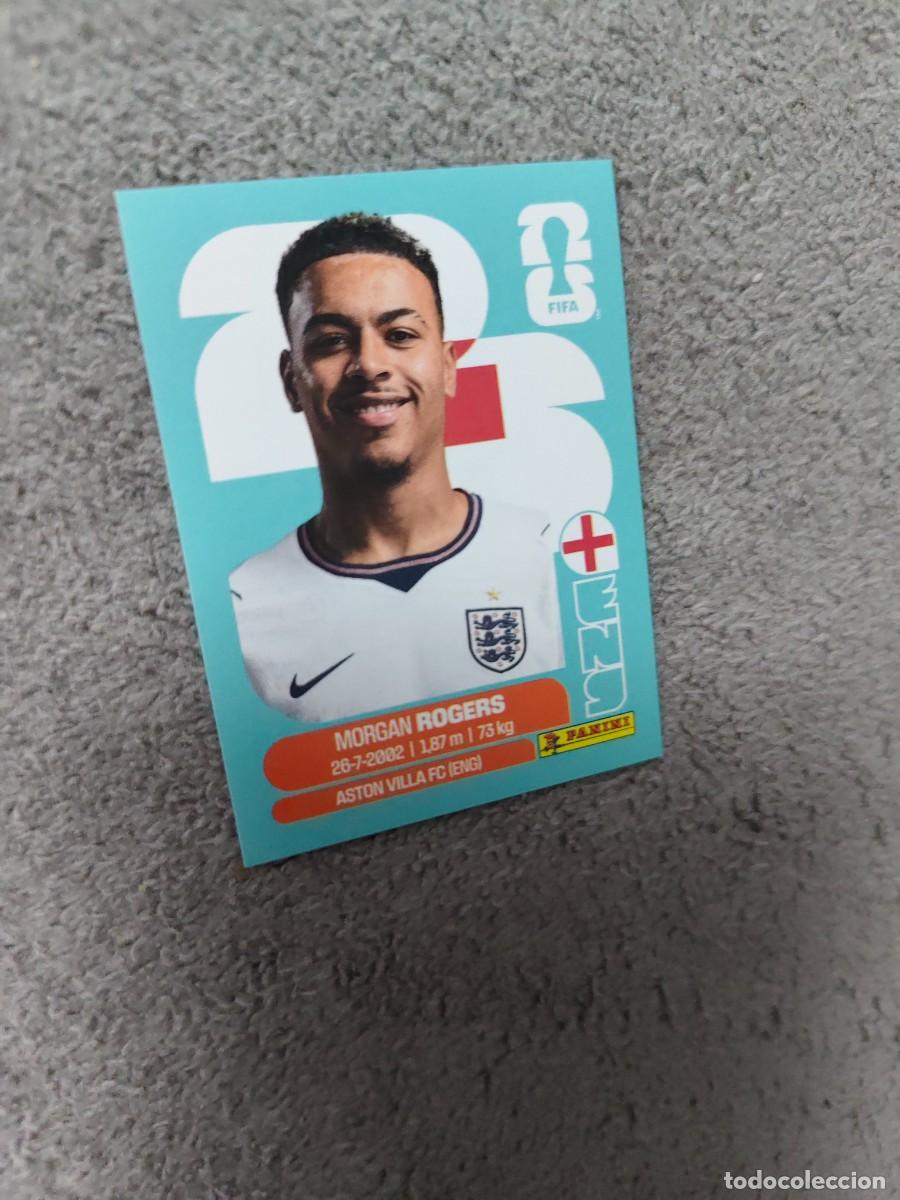 Cartes &agrave; collectionner de Football: ENG ENG14 14 MUNDIAL 2026 PANINI MORGAN ROGERS INGLATERRA 26 WORLD CUP STICKER PANINI FIFA AAZ