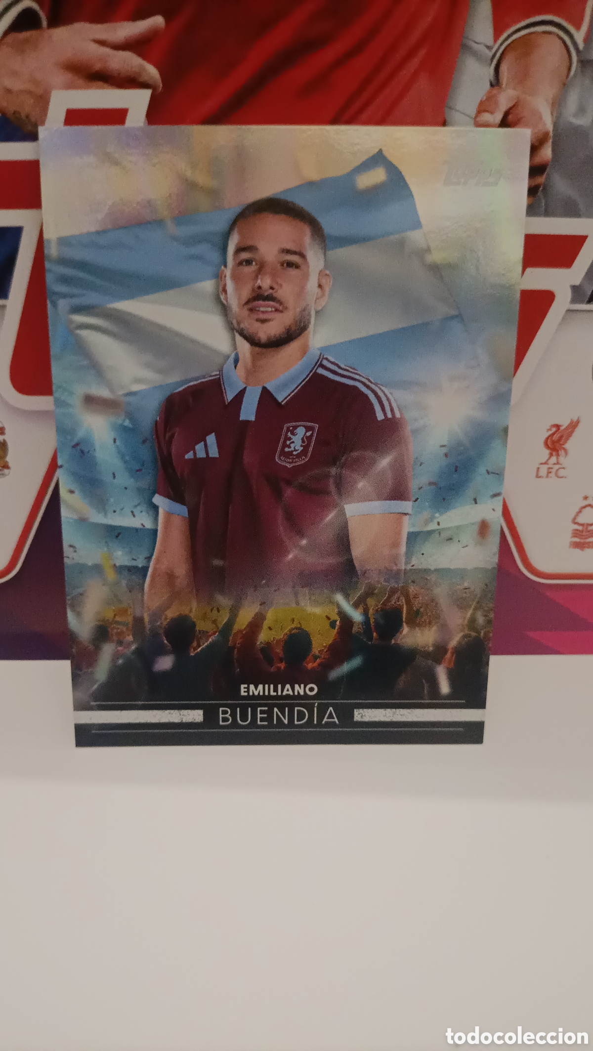 Cartes &agrave; collectionner de Football: Buend&iacute;a (Aston Villa) Topps Premier League 26/27