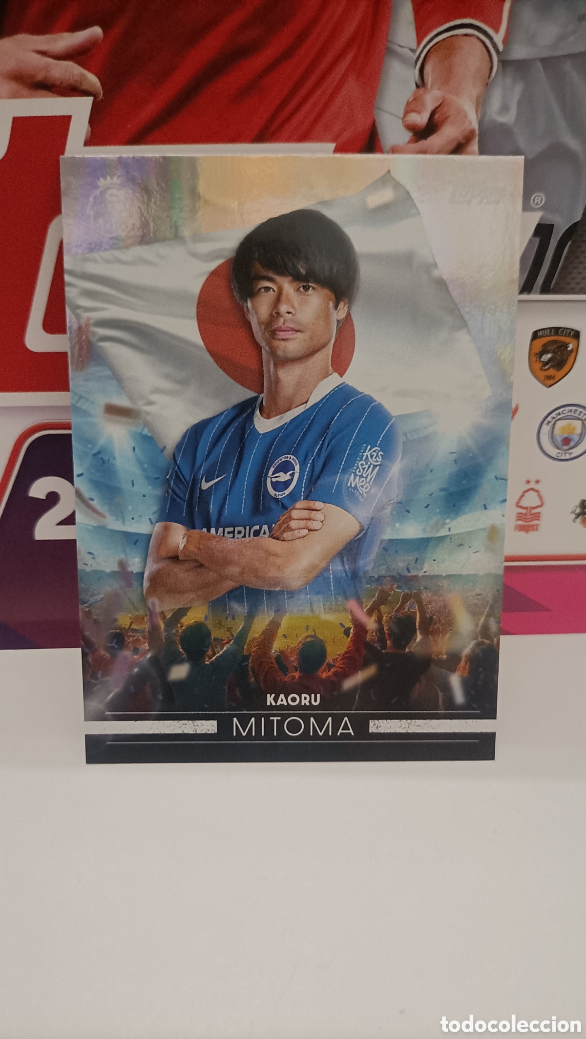 Figurine di Calcio: Mitoma (Brighton) Topps Premier League 26/27
