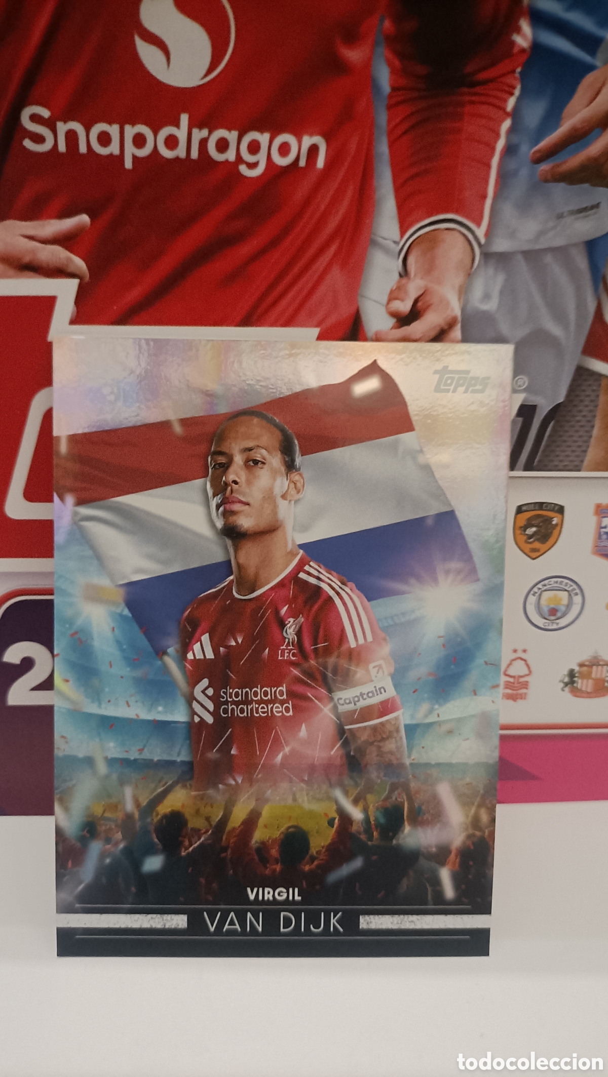 Cartes &agrave; collectionner de Football: Van Dijk (Liverpool) Toops Premier League 26/27