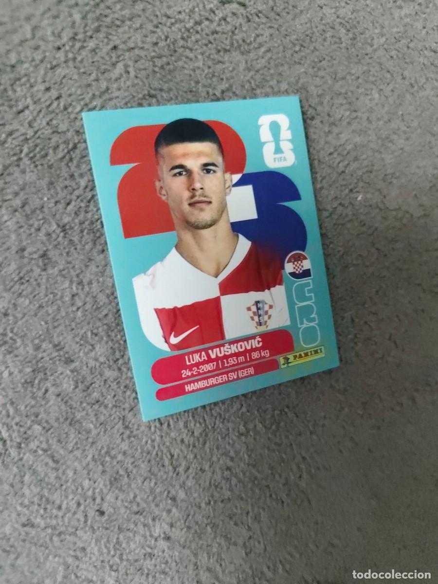Cartes &agrave; collectionner de Football: CRO 6 CRO6 MUNDIAL 2026 PANINI LUKA VU&Scaron;KOVIĆ CROACIA 26 WORLD CUP STICKER PANINI FIFA AAZ