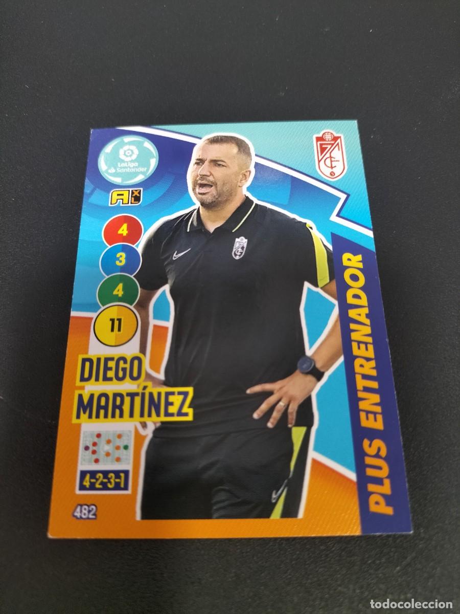 Cartes &agrave; collectionner de Football: 1 CROMO FICHA PANINI ADRENALYN 20-21 2020-2021 GRANADA C.F 482 DIEGO MARTINEZ ( ENTRENADOR