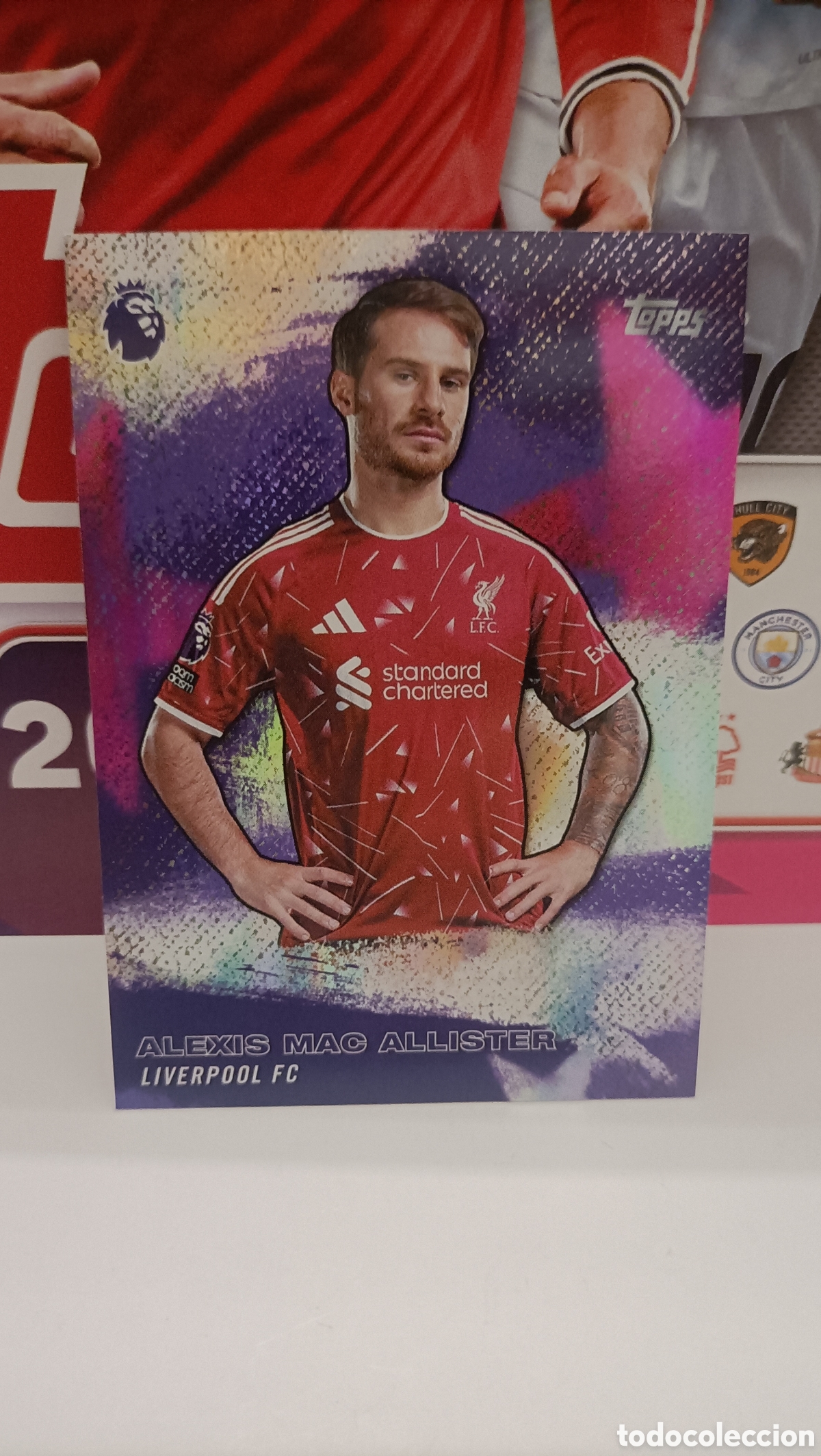 Figurine di Calcio: Alexis Mac Allister ( Liverpool) Stars Topps Premier League 26/27