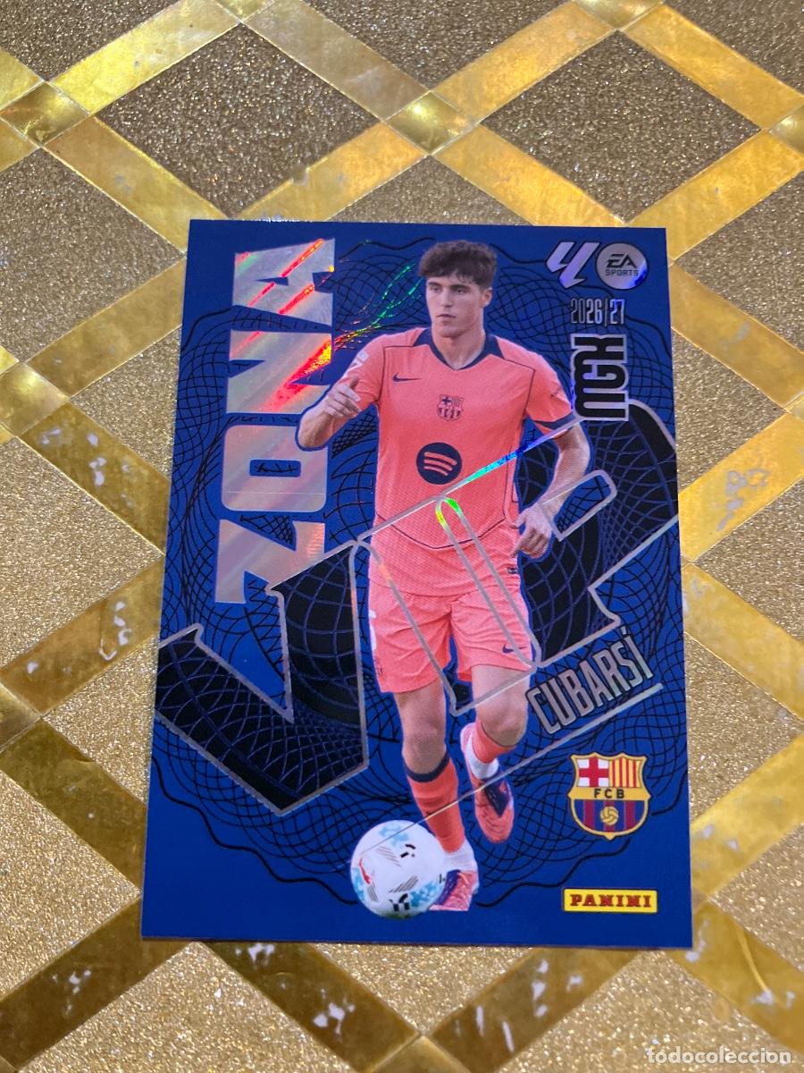 Figurine di Calcio: CROMO FUTBOL NUMERO 391 CUBARSI BARCELONA ZONA VIP LIGA 2026 2027 MEGACRAKS MGK PANINI !