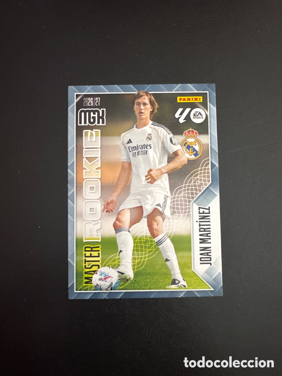 Cromos de Futebol: JOAN MART&Iacute;NEZ MASTER ROOKIE NUMERO 413 MEGACRACKS 2026 2027