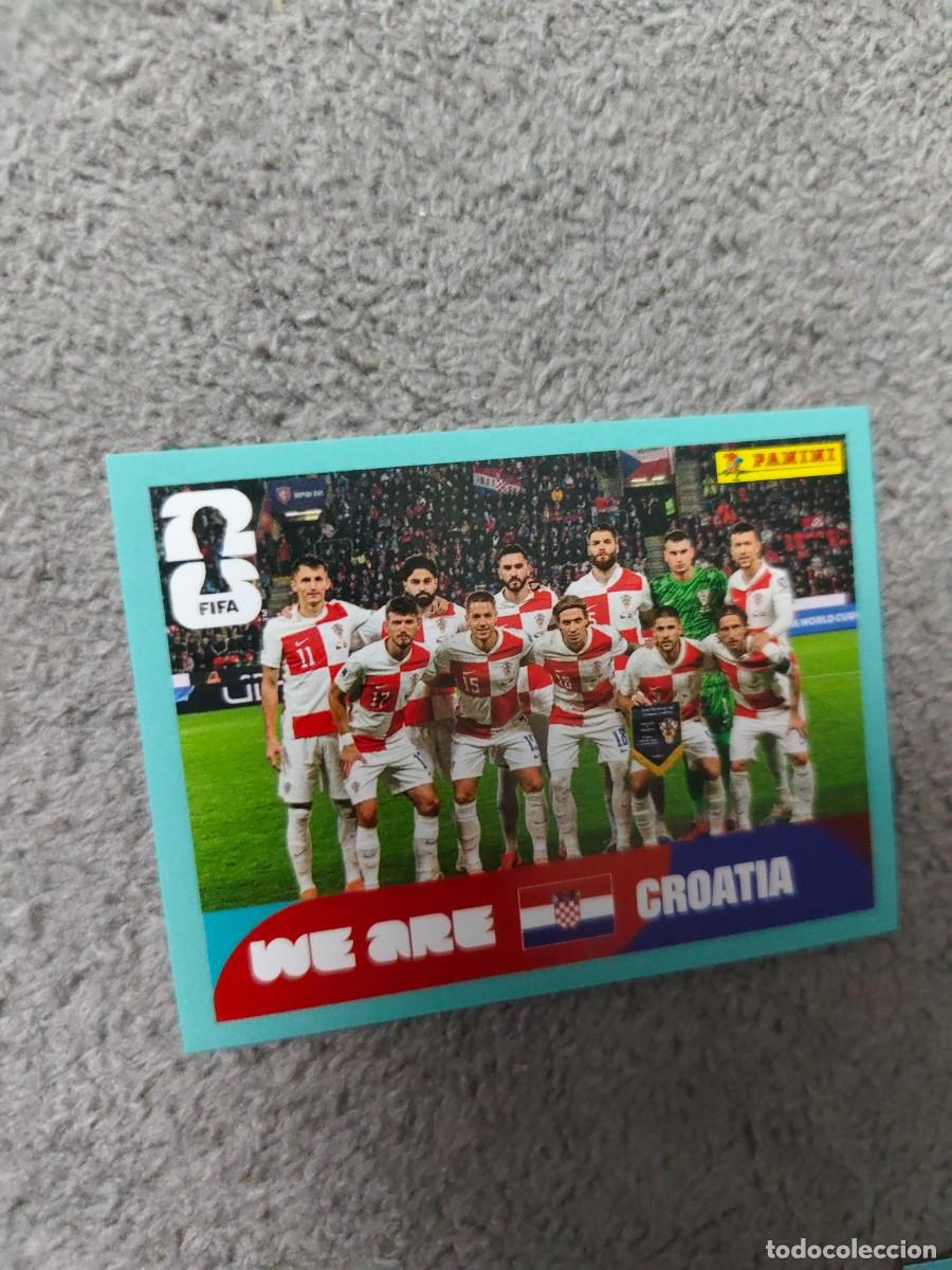 Cromos de Futebol: CRO CRO13 13 MUNDIAL 2026 PANINI PLANTILLA TEAM CROACIA 26 WORLD CUP STICKER PANINI FIFA AAZ