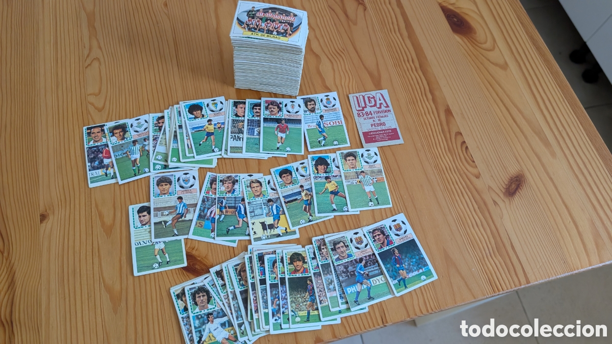 Cromos de Futebol: LOTE 315 CROMOS DIFERENTES LIGA ESTE 1983/84 83 84 NUNCA PEGADOS INCLUYE FICHAJES Y COLOCAS LEER