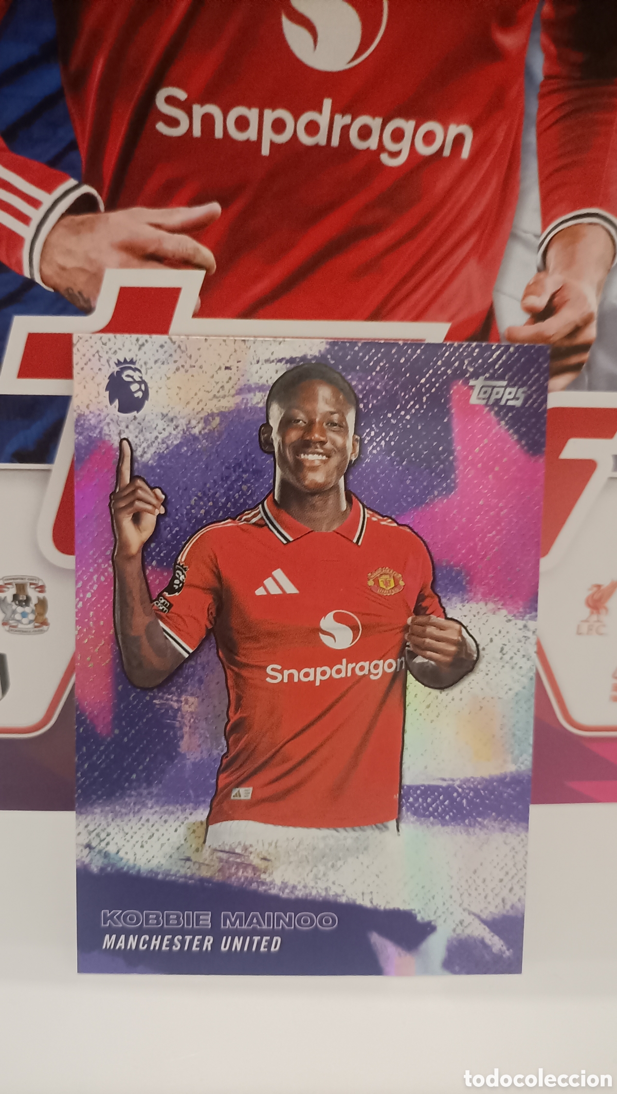 Cromos de Futebol: Kobbie Mainoo ( Manchester United) Stars Topps Premier League 26/27