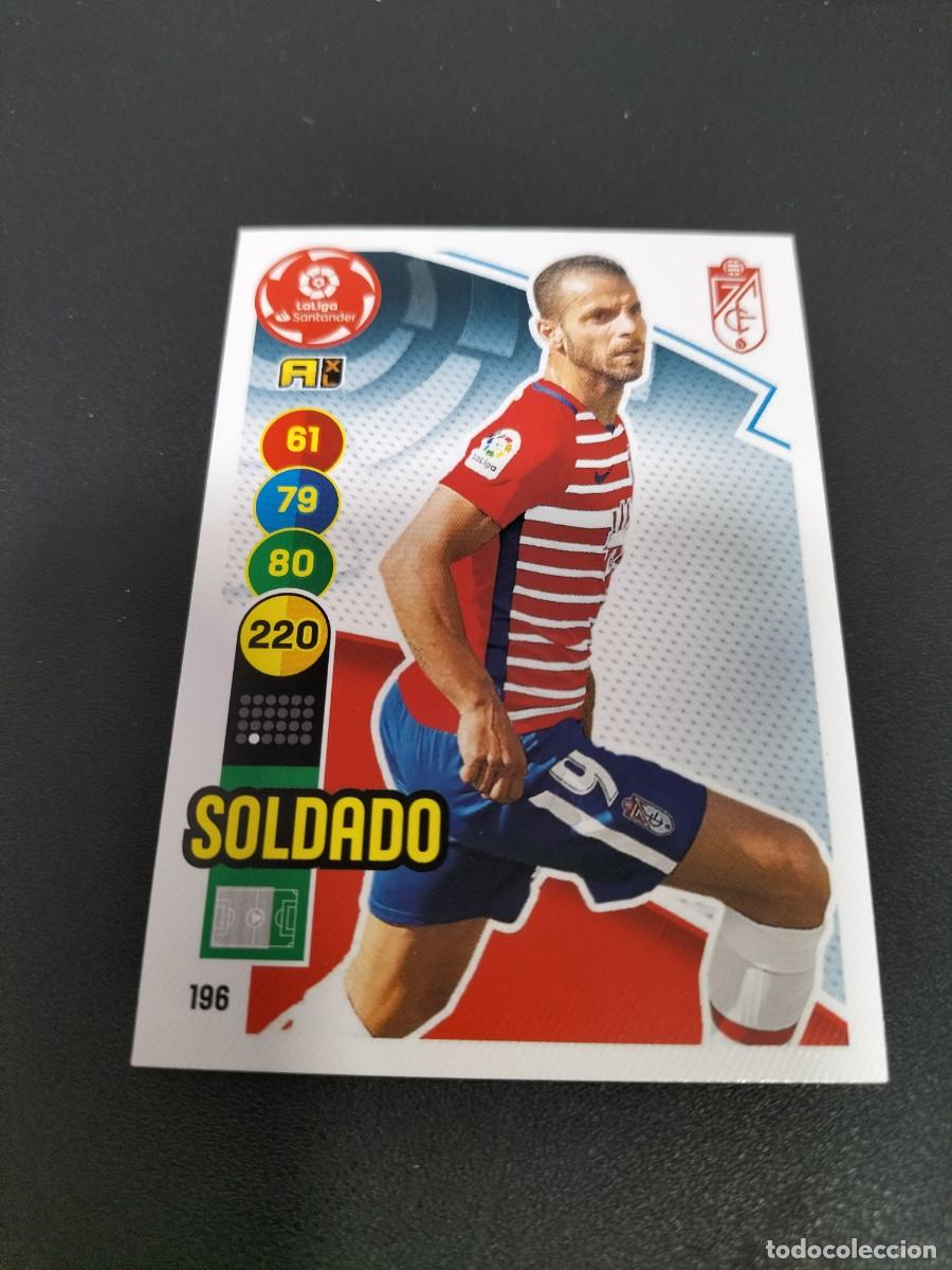 Fu&szlig;ball-Sticker: 1 CROMO FICHA PANINI ADRENALYN 20-21 2020-2021 GRANADA C.F 196 SOLDADO