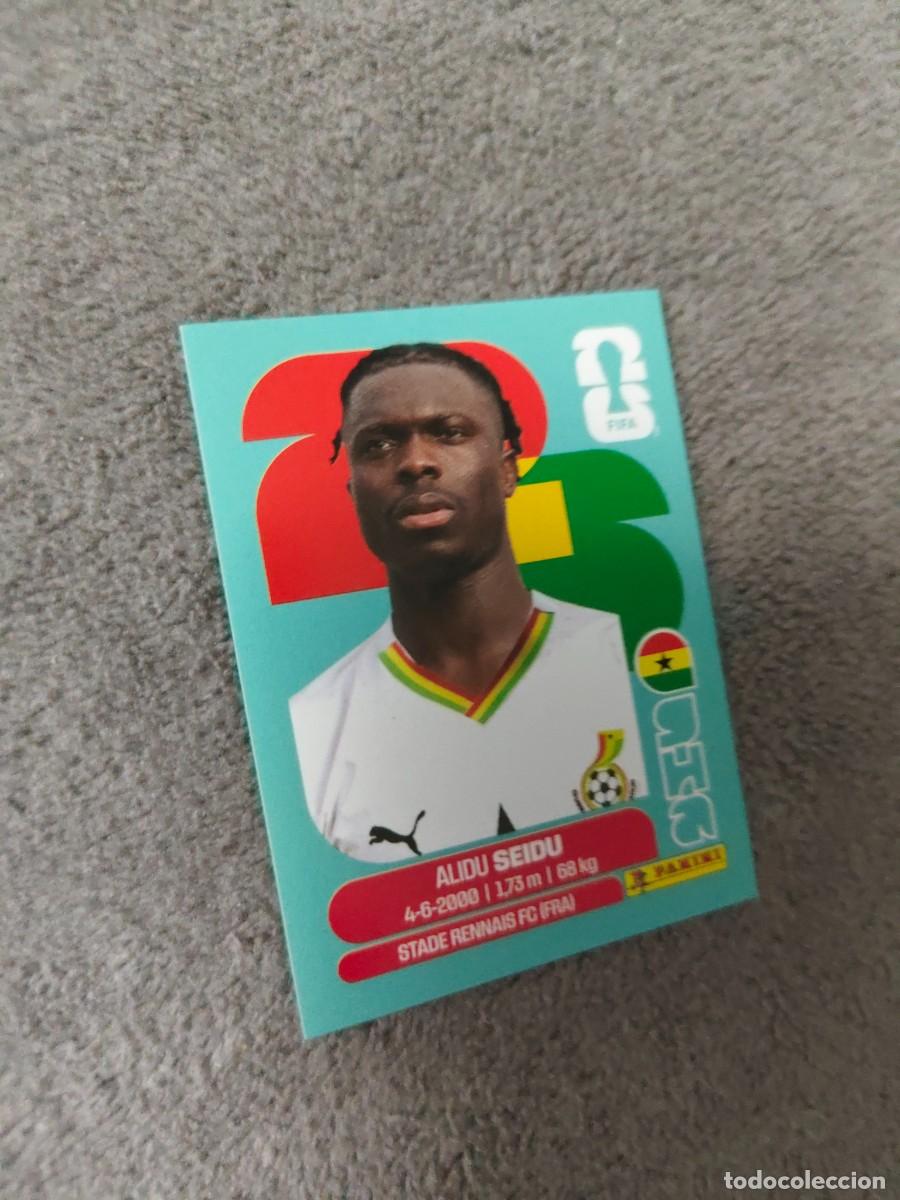 Cromos de f&uacute;tbol: GHA 5 GHA5 MUNDIAL 2026 PANINI ALIDU SEIDU GHANA 26 WORLD CUP STICKER PANINI FIFA AAZ