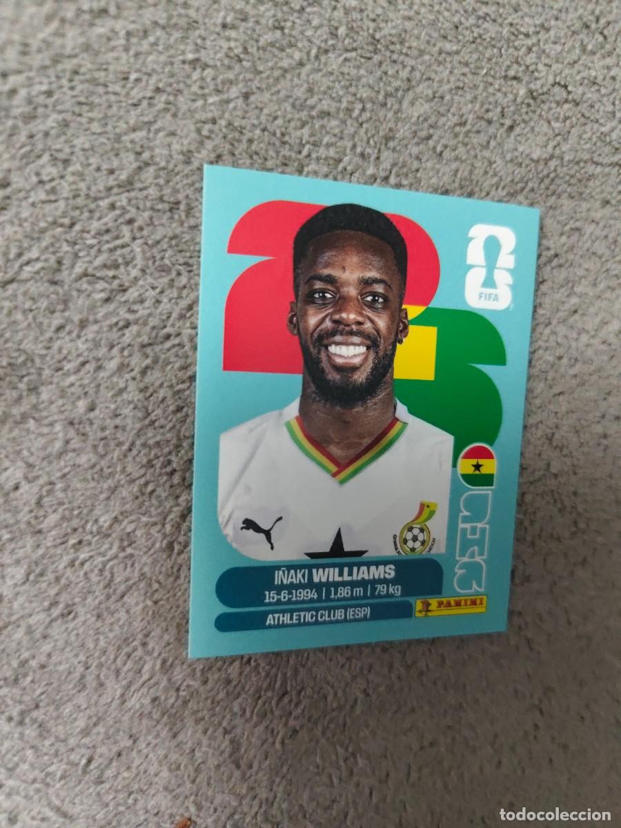 Fu&szlig;ball-Sticker: GHA GHA15 15 MUNDIAL 2026 PANINI INAKI WILLIAMS GHANA 26 WORLD CUP STICKER PANINI FIFA AAZ