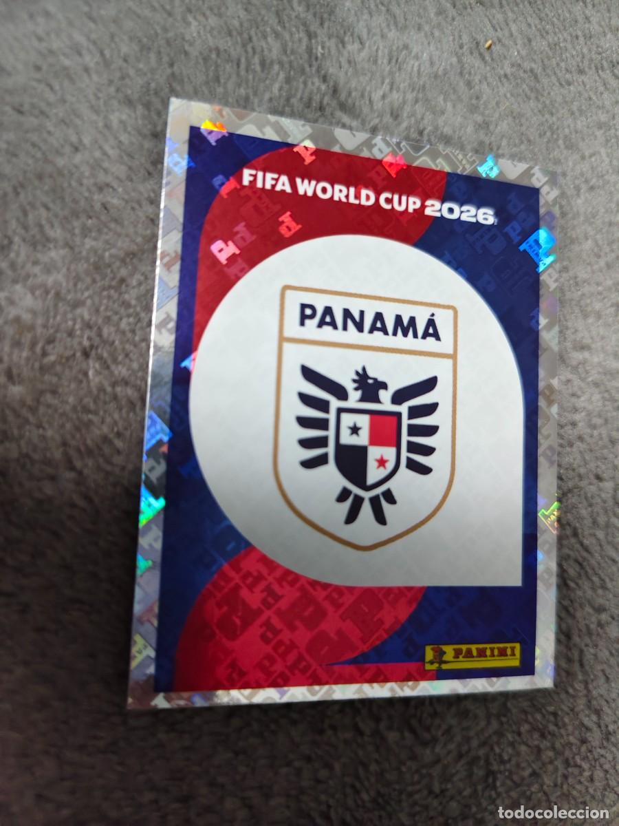 Fu&szlig;ball-Sticker: PAN 1 PAN1 MUNDIAL 2026 PANINI LOGO ESCUDO PANAMA 26 WORLD CUP STICKER PANINI FIFA AAZ