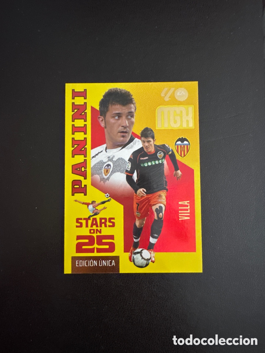 Football Stickers: VILLA STARS ON 25 NUMERO 435 MEGACRACKS 2026 2027