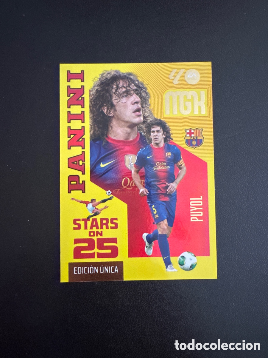 Football Stickers: PUYOL STARS ON 25 NUMERO 429 MEGACRACKS 2026 2027