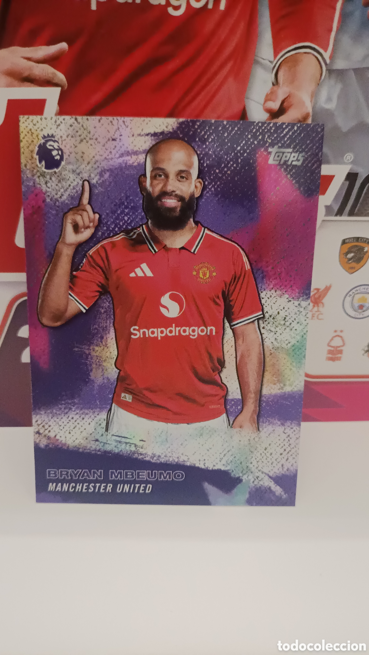 Fu&szlig;ball-Sticker: Bryan Mbeumo ( Manchester United) Stars Topps Premier League 26/27