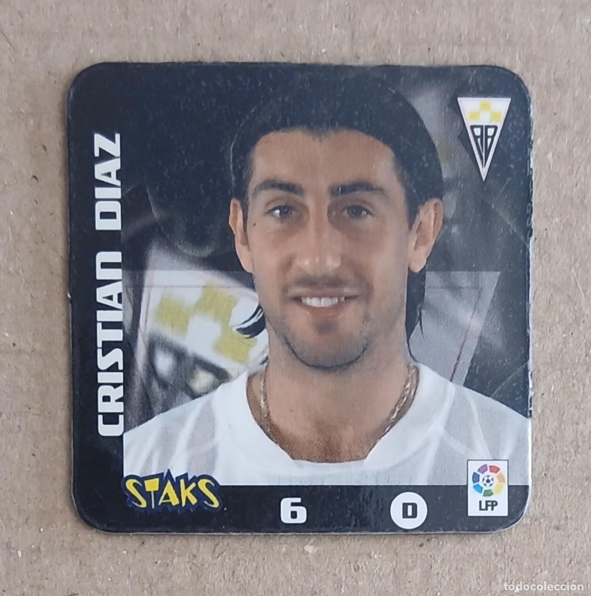 Football Stickers: STAK n&ordm; 6 CRISTIAN D&Iacute;AZ ALBACETE LIGA 2003-2004 DE PANINI.