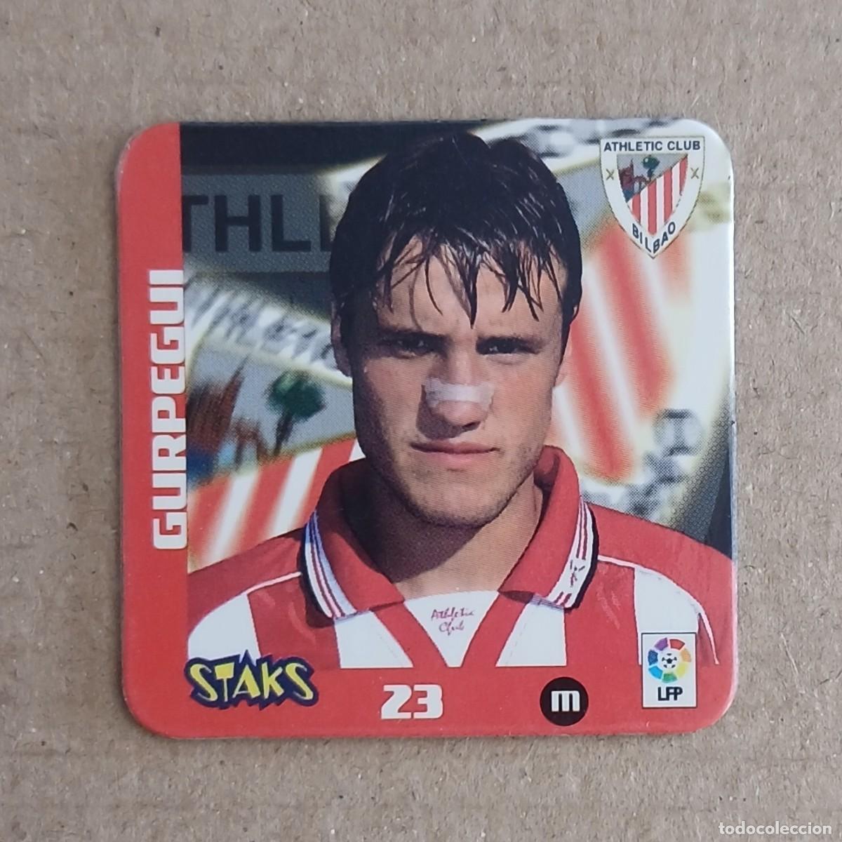 Cromos de Futebol: STAK n&ordm; 23 GURPEGUI ATHLETIC DE BILBAO LIGA 2003-2004 DE PANINI.