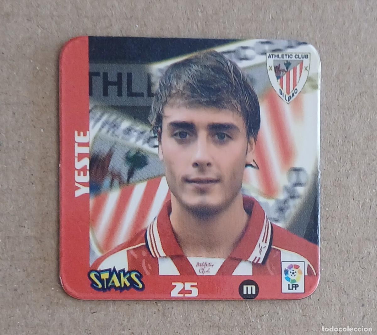 Cromos de Futebol: STAK n&ordm; 25 YESTE ATHLETIC DE BILBAO LIGA 2003-2004 DE PANINI.