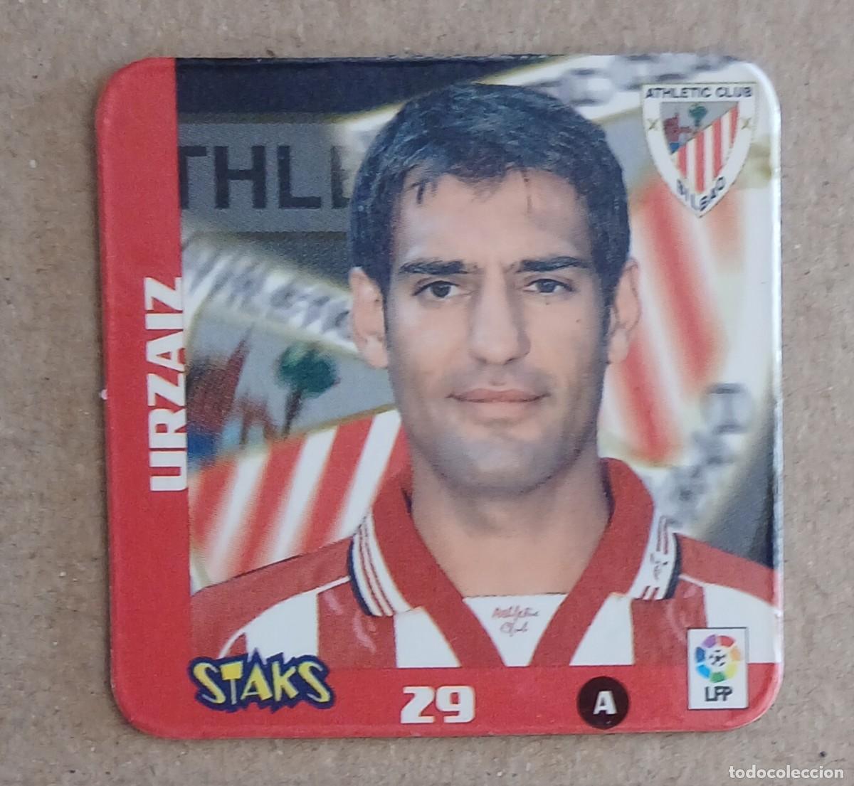 Cromos de Futebol: STAK n&ordm; 29 URZ&Aacute;IZ ATHLETIC DE BILBAO LIGA 2003-2004 DE PANINI.
