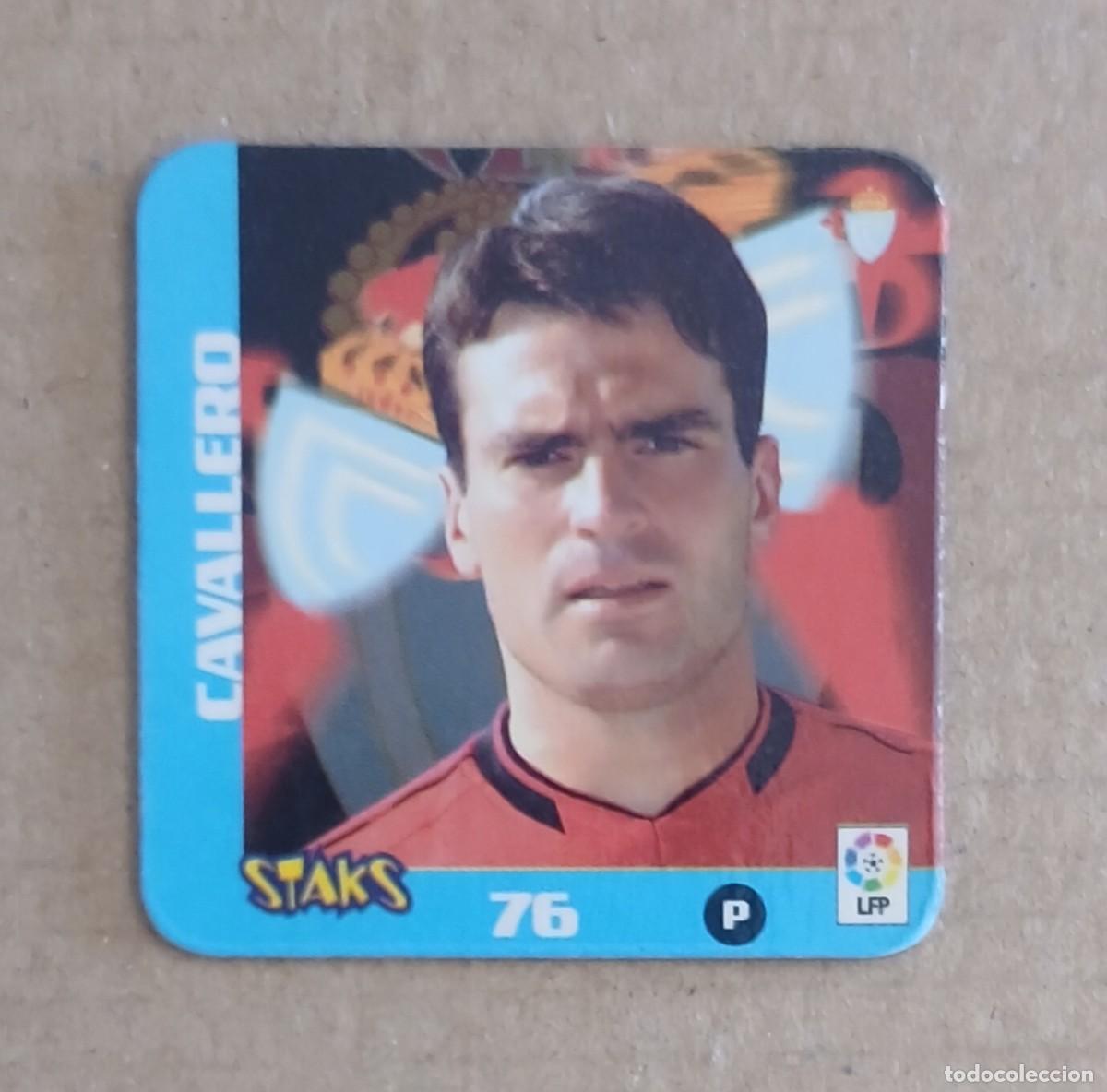 Cromos de Futebol: STAK n&ordm; 76 CAVALLERO CELTA DE VIGO LIGA 2003-2004 DE PANINI.