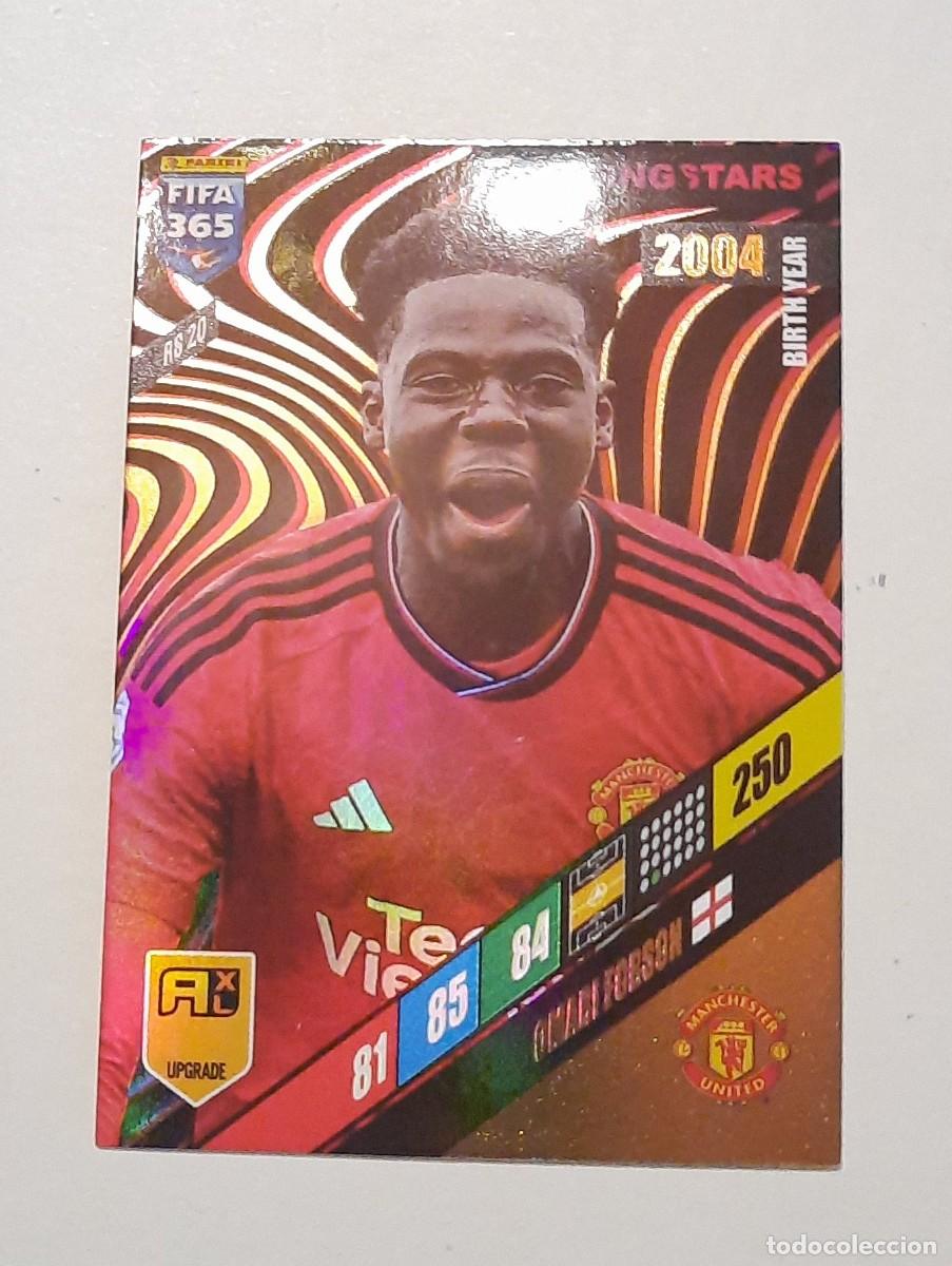 Fu&szlig;ball-Sticker: Rising Star Omari Forson #RS20 Manchester United 2024