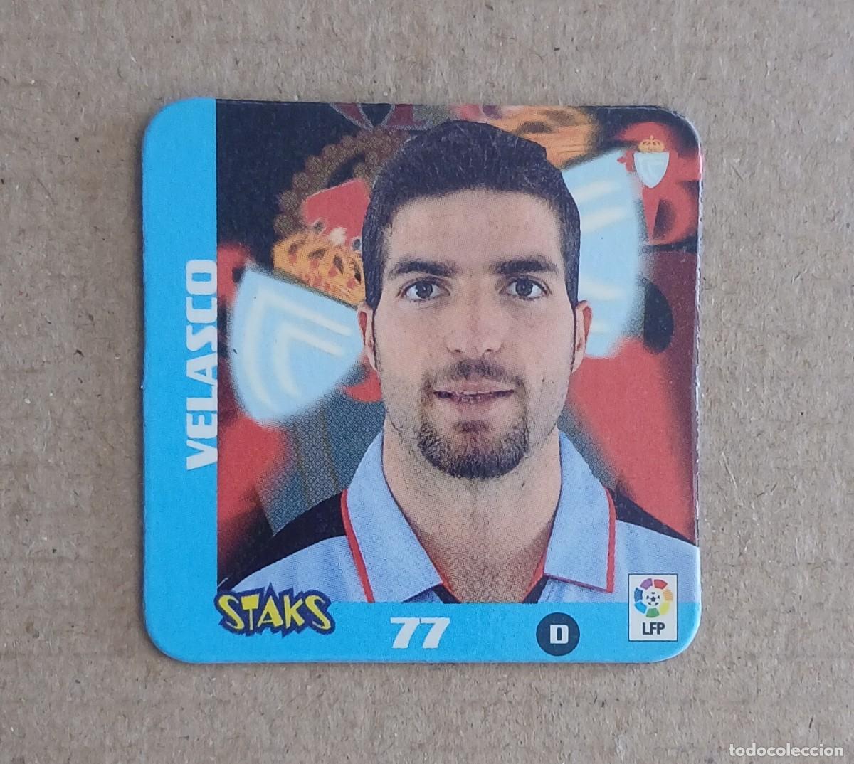 Fu&szlig;ball-Sticker: STAK n&ordm; 77 VELASCO CELTA DE VIGO LIGA 2003-2004 DE PANINI.
