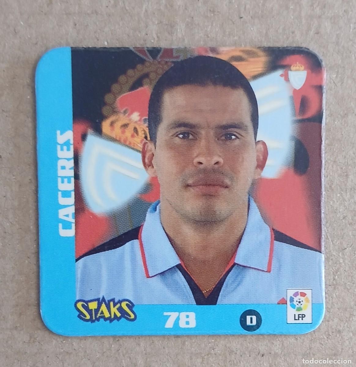 Fu&szlig;ball-Sticker: STAK n&ordm; 78 C&Aacute;CERES CELTA DE VIGO LIGA 2003-2004 DE PANINI.