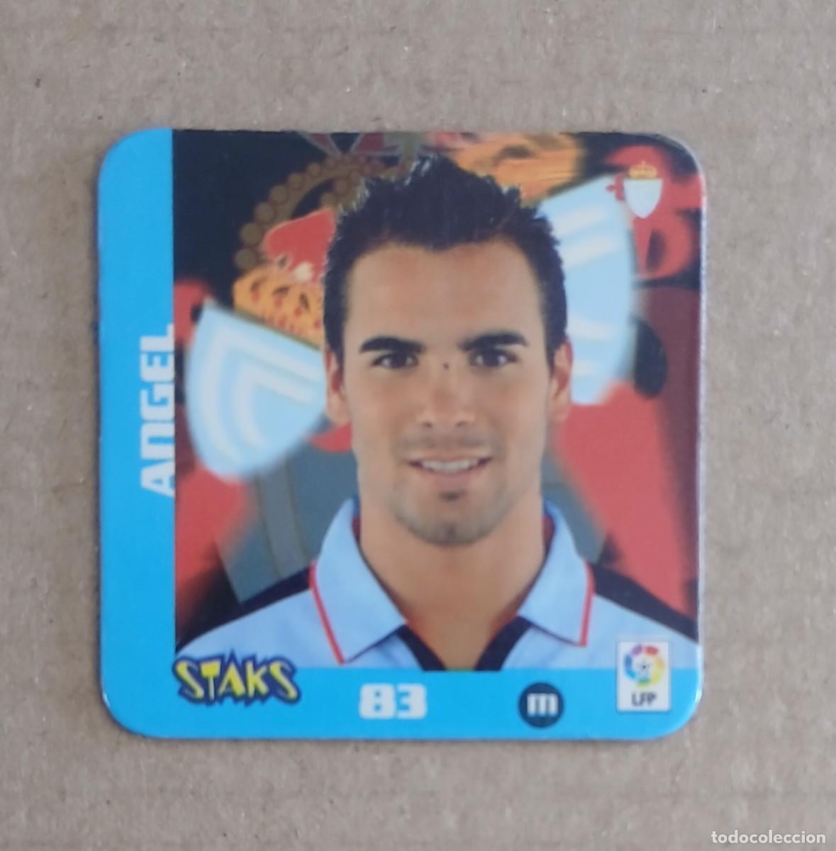 Football Stickers: STAK n&ordm; 83 &Aacute;NGEL CELTA DE VIGO LIGA 2003-2004 DE PANINI.