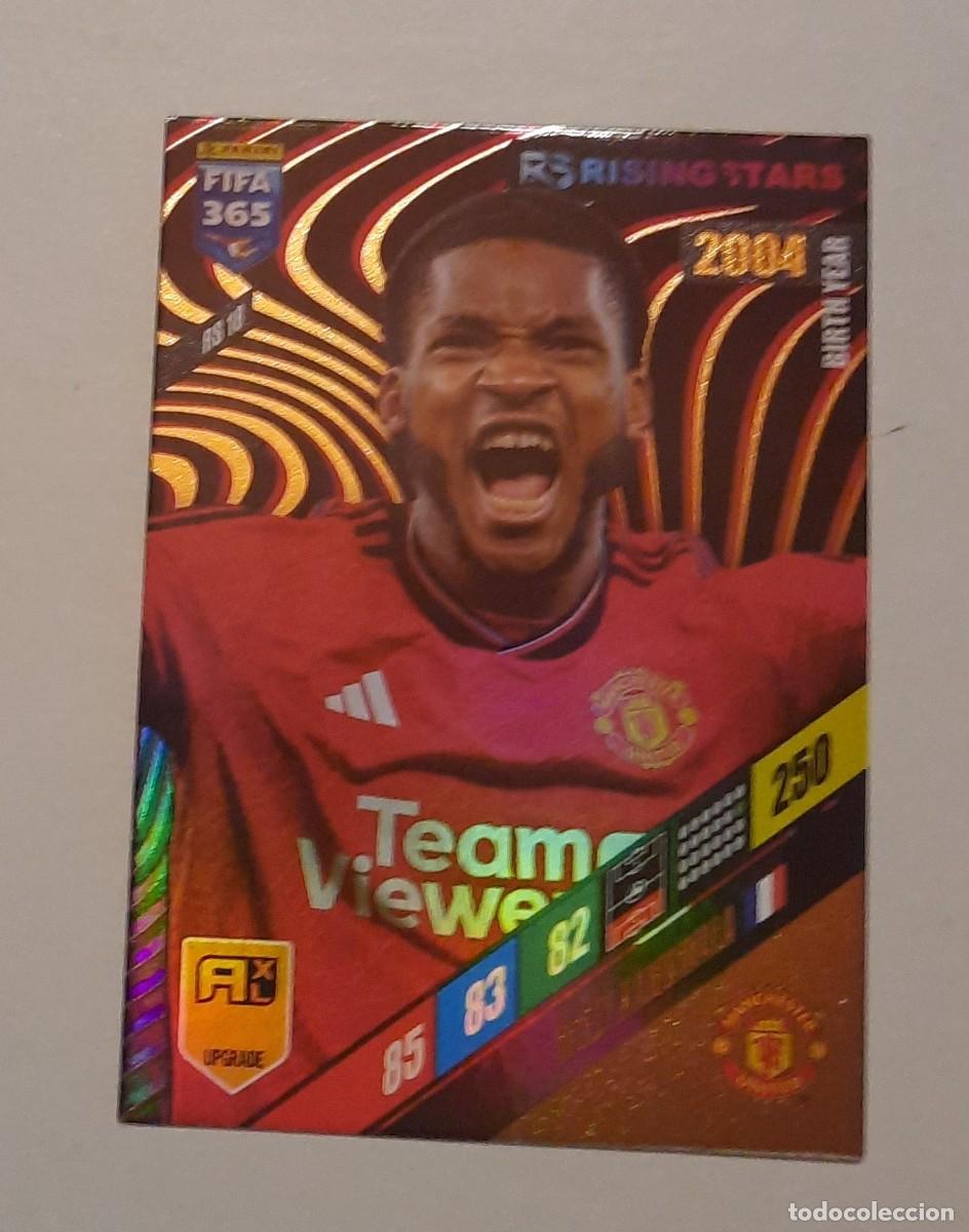 Football Stickers: Rising Star Willy Kambwala #RS18 Manchester United 2024