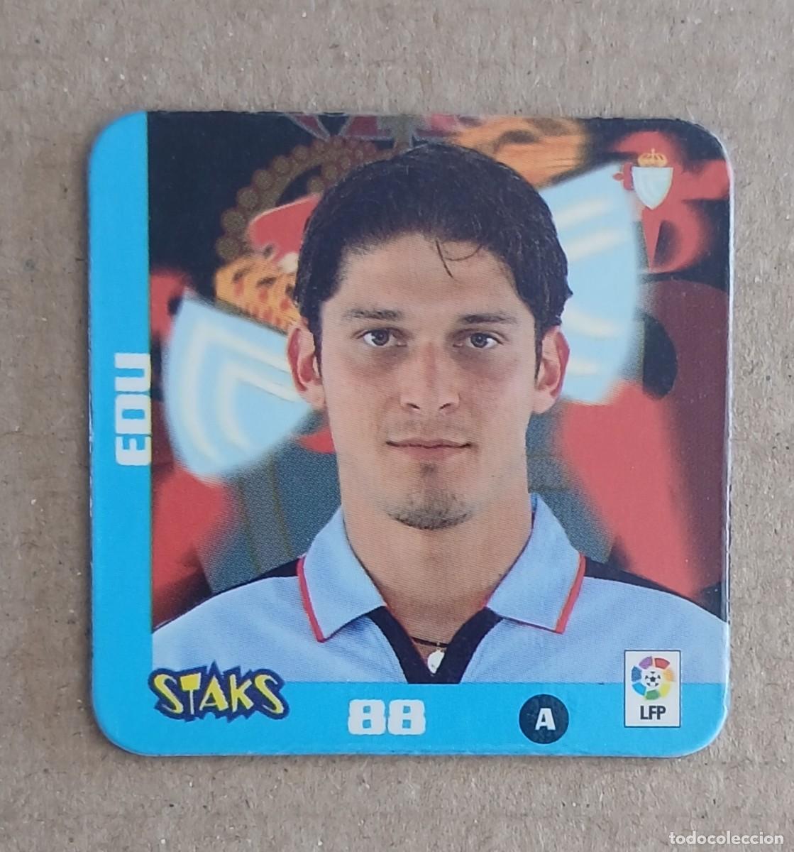 Football Stickers: STAK n&ordm; 88 EDU CELTA DE VIGO LIGA 2003-2004 DE PANINI.